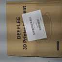 Matte PLA Filament 1.75mm, 3D Printer Filament Dimensional Accuracy +/- 0.02mm, No Clogging, Higher Toughness, Cardboard Spool 3D Filament, 1kg Navy Blue