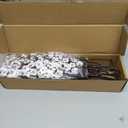 Babys Breath Artificial Flowers, 8 Bundles White Real Touch Fake Flowers Silk Flowers Bulk for Vase Home Office Wedding Spring Indoor Outdoor Centerpiece Table Party Decorations