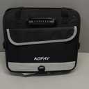 Trunk Organizer for Car, 95L Large Capacity Storage with Non-Slip Bottom Strips and 2 Retractable Straps, Cargo Organizer for SUV, Truck, Sedan, Waterproof Portable Car Organizers for Women Men (Black Gray)