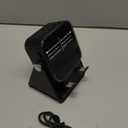 Induction Speaker with Phone Stand 5 in 1 Wireless Induction Bluetooth Audio for iPhone Android Phone Speakers Amplifier with Rechargeable Colorful Light, Birthday Gifts for Men Women Teens (Black)