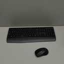 seenda Wireless Bluetooth Keyboard and Mouse Combo, COE200 Ergonomic Wireless Keyboard Mouse with Wrist Rest, Multi-Device Connection, Full-Size, Compatible for Computer/Laptop/Mac/MacBook, Black