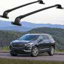 AUXMART Roof Rack Cross Bar fits for Buick Enclave 2018-2025 with Side Rails(NOT FIT MODELS WITH FRONT POWER SUNROOF) 165lbs Adjustable Aluminum Crossbars Compatible with Roof Boxes Bags Kayak Bicycle