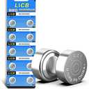 LiCB 10 Pack LR41 AG3 392 384 Battery,Long-Lasting & Leak-Proof,High Capacity 1.5V LR41 Coin & Button Cell Batteries for Digital Thermometer Ornament Hearing Aid Led Watch