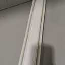 Yaocom 2strip 32" Vinyl U Shape Door Bottom Seal Slide on Door Sweep, White