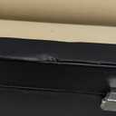 Nosiny Bracelet Display Holder with 3 Removable Rolls Bangle Organizer Display Clear Lid Bracelet Organizer Box Jewelry Storage Case for Women Retail Bracelets Watch Stores(Black,PU Leather) (11.810.23.7 Inches)