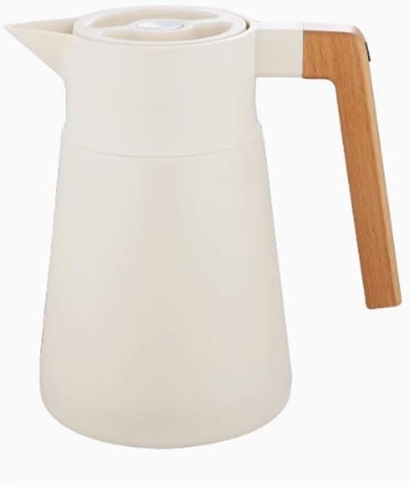 High-Grade Retro Minimalist Household Thermos Vacuum Stainless Steel Liner Home Coffee Thermos Large Capacity Office Tea Room Water Bottle Easy to Clean Portable Outdoor Thermos Water Bottle (Style Vii)