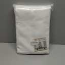 H.VERSAILTEX White Curtains 84 inches Long for Living Room Thermal Insulated Room Darkening Window Treatment Panels Drapes Light Reducing Curtains for Bedroom, 2 Panels, 52" W x 84" L, White