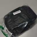 CAMTOP Travel Toiletry Bag for Women Travel Toiletry Organizer Lightweight Large Wide-open Makeup Bag Large Capacity Qulited Cosmetic Bag Puffy for Essentials Organizer (Black)