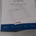 Digital Bathroom Scale for Body Weight, Precision Weighing Scale for Weight Loss, High Accuracy Measurements, 330 Pounds, Step on Technology (Grayish Green)