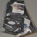 Veharvim 2 Pack Polarized Sun Visor Extender/ Extension with PC Lens and Side Sunshade, Anti-Glare, UV-Filtering for Car with Zipper Slider (Driver + Passenger Side), Upgraded UV400