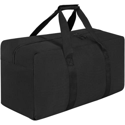 Large Travel Duffle Bag, 80L Gear Bag for Men and Women, Storage Bag Ideal for Overnight Camping and Weekend Getaways