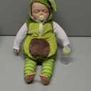 BABESIDE Baby Dolls Boy Ruby 17 Inch Cute Soft Vinyl Realistic-Newborn Baby Doll Real Life Baby Dolls with Accessories for 3+ Year Old Girls Gifts & Collection (Green)