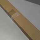 Hermosa 26 in. to 48 in. Adjustable 5/8 in. Single Curtain Rod in Walnut with Finials