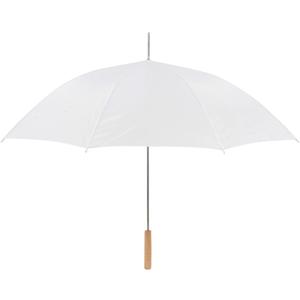 Wedding Umbrella - Manual Open - 10 Pack (White) (51")