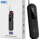 Hidden Camera Detector, Anti-Spy Camera Finder, RF Signal & WiFi Scanner, GPS Tracker & Bug Detector, 6 Modes Portable Privacy Protector for Travel, Hotel, Car, Bathroom Spy Device Detection Pen