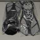 Greatever Snorkel Fins Adjustable Buckles Open Heel Swim Flippers Travel Size Short Swim Fins for Snorkeling Diving Swimming Adult Men Womens (Grey) Large/XLarge