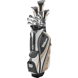 Wilson Women's Complete Golf Club Cart Bag Package Sets - Ultra, Ultra Plus, Luxe, Regular Cart, Hand Orientation: Right
