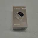 Fitbit Sense 2 Advanced Health and Fitness Smartwatch with Tools to Manage Stress and Sleep, ECG App, SpO2, 24/7 Heart Rate and GPS, Lunar White/Platinum, One Size (S & L Bands Included)