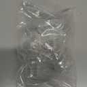 Momcozy Flange Insert 17mm Compatible with 24mm Flange/Shield of Most Pumps, Insert for Breast Pump Replacement Accessories, 4PCS 17mm (Transparent)