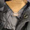 Legendary Whitetails mens Concealed Carry Maplewood Hooded Shirt Jacket (Large, Black Heather)