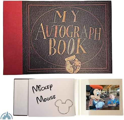 Autograph book photo album Combo. Disney World Accessories for Trip to Disneyland or Disney Cruise Essentials