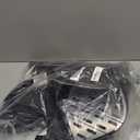 4-Tier Corner Shower Caddy Tension Pole Organizer - Adjustable Rustproof Metal Tension Pole, Plastic Shelves with Safety Guardrail, Bathroom Storage for Shower & Bathtub(Black)