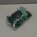 4Pcs Large Green Bows Christmas Decorations, Vintage Velvet Bows for Christmas Tree Outside Decorating, Premade Decorative Ribbon with Twist Tie for Wreath Garland Staircase Front Door 6.9*23.6"