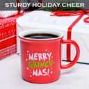 MAINEVENT Merry Grinchmas Christmas Mugs Coffee 11 Ounce, Grinch Mug, Merry Grinchmas Coffee Mugs Christmas, Muga Christmss Coffee Mugs