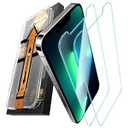 MRGLAS Screen Protector for iPhone 14/ iPhone 13 Pro/ 13 [9H+ Military-grade Aerospace Glass][Auto-Alignment Kit][HD Clear] Shatterproof Tempered Glass Film for 13 Pro 6.1" Case-Friendly, Zero-bubble