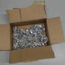 BBTO LED Disco Ball String Light Battery Powered Mirror Balls Ornaments for Outside Backyard Porch 70s 80s Disco Party Supplies(9.84 ft Long,Silver White) (118.08 Inch String)