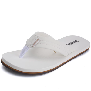 WateLves Mens-Flip-Flops-Thong-Sandals-with-Arch-Support Lightweight-Water-Shoes Open-Toe Comfort Summer-Beach-Slippers for Pool-Showers-Dorms Indoor-Outdoor 46