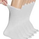 Dr. Scholl's Diabetes & Circulator Socks - 6 Pair Packs - Non-binding Moisture Management, Size 8-12