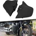 Soft Lowers Chaps Engine Bar Covers Leg Warmers Fit For Harley Softail Breakout Street Bob Fat bob 2018-2024