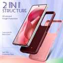 for Moto G Power 2025 Case - for Motorola Moto G Play 2025 Case Women Cute Girls Girly Aesthetic Unique Design Flowers Castle Heavy Duty Protective Shockproof Military Grade Phone Cover