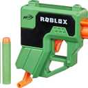 Nerf Roblox Phantom Forces: Boxy Buster Dart Blaster, Pull-Down Priming Handle, 2 Elite Darts, Code to Unlock in-Game Virtual Item