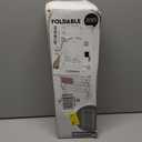 4-Tier Clothes Drying Rack, 4ft High Foldable Drying Rack Clothing for Indoor & Outdoor, Portable Collapsible Laundry Dryer for Laundry Room and Apartment, White 29" L x 49" H x 11.5" W