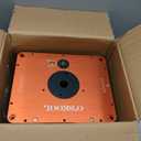 O'SKOOL Router Lift Systems for 4.2" Diameter Motors, 9-1/4'' x 11-3/4'' Plate 5-Piece Insert Ring Kit, RTS013