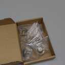 5 Pack Antique Brass Cabinet Knobs, Vintage Knobs for Drawers, Solid Brass Pulls, Round Single Hole Furniture Hardware, Diameter-1.18in