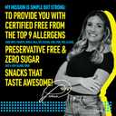 Lorissa's Kitchen Premium Free Range Jerky Snack Sticks 12-Pack: Herb-A-Licious Turkey Flavor, 8g Protein, Certified Free from Top 9 Allergens, Gluten-Free, Non-GMO, Zero Sugar, Keto, Paleo (EXP 01/24/26)