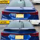 Spoiler Wing Compatible with 2019-2024 Kia Forte Sedan Rear Spoiler Trunk Rear Spoiler Wing Lip ABS Plastic for 2023 Forte Accessories (Glossy Black)