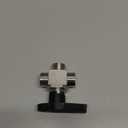 3 Way Ball Valve 3/8" NPT Reduce port 5mm Stainless Steel L Port Instrument Fitting panel mount