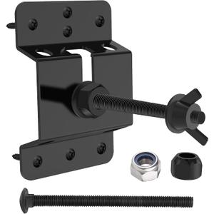 Spare Tire Mounting Bracket Rack for Enclosed Trailers, Spare Tire Holder Mount, Upgraded Spare Wheel Carrier, Cargo Race Box Trailers, Trucks, Vans, Garages, Warehouses and Semis (Wall Mount)