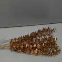 Waydress 12 Pieces Gold Eucalyptus Stem 16 Inch Artificial Eucalyptus Spray Fake Leave Decor Fall Faux Floral Arrangement Faux Flower for Wedding Party Bouquet Home Farmhouse Vase DIY Craft