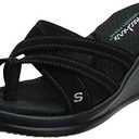 Skechers Cali Women's Rumblers-Beautiful People Wedge Sandal 7,5