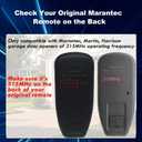 M3-2312 (382) Compatible with Marantec Garage Door Opener Remote Control 315MHz, for M4500,M4700, DC3700, Q7700 Synergy 260 270 360 370 380 Openers, for Martin Harrion (M3-2312 2PCS)