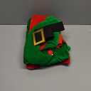 Christmas Elf Costume Women: 6 Pcs Adult Elf Dress Santa Helper Costume Xmas Cosplay Outfit (Small)