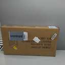 FOLUBAN Side Table with Storage Shelf, Rustic End Table for Living Room, Wood and Metal Nightstand for Bedroom, Oak