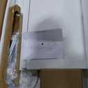 Yongchuang White Makeup Vanity with Drawers and Cabinet, Vanity Desk with Mirror and Lights Dressing Table for Bedroom