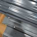 Zstar 10 x 8 FT Metal Storage Shed, Outdoor Steel Shed Storage House with Updated Frame Structure & Lockable Door, Waterproof Garden Steel for Backyard, Garden, Lawn, Patio, Gray