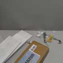 MITIME Floating Shelves Set of 3 Rustic Solid Wood Floating Shelf Wall Storage Shelves for Living Room, Bedroom, Bathroom, Kitchen Laundry, Office,no Drill Shelf(Grey and White Colour L+M+S)